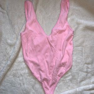 Forever 21 pink bodysuit